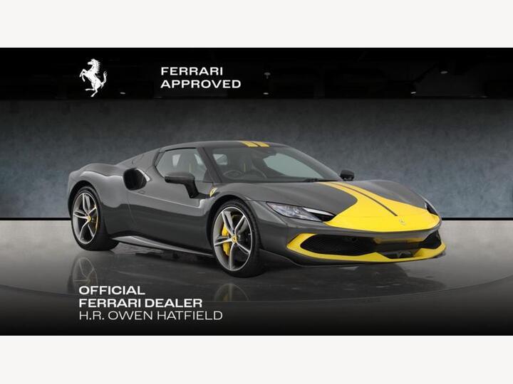 Ferrari 296 3.0T V6 7.45kWh F1 DCT Euro 6 (s/s) 2dr