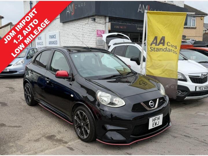 Nissan MICRA MARCH NISMO 1.2 Petrol Black 5dr NEW MOT/ SERVICE/ CHEAP/ ECO