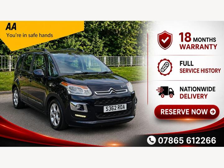 Citroen C3 Picasso 1.6 HDi Exclusive Euro 5 5dr Citroen C3 Picasso 1.6 HDi Exclusive Euro 5 5dr