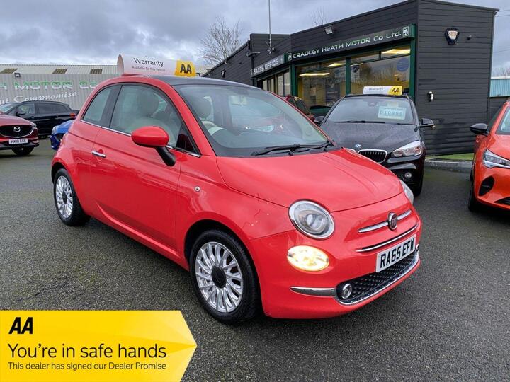 Fiat 500 1.2 Lounge Euro 6 (s/s) 3dr