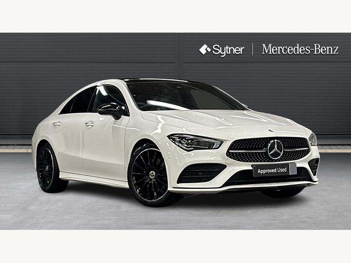 Mercedes-Benz CLA CLASS 1.3 CLA200 AMG Line Night Edition (Premium Plus) Coupe 7G-DCT Euro 6 (s/s) 4dr Mercedes-Benz CLA CLASS 1.3 CLA200 AMG Line Night Edition (Premium Plus) Coupe 7G-DCT Euro 6 (s/s) 4dr