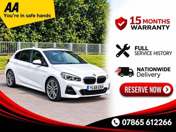 BMW 2 Series Active Tourer 1.5 225xe 7.6kWh M Sport (Premium) Auto 4WD Euro 6 (s/s) 5dr