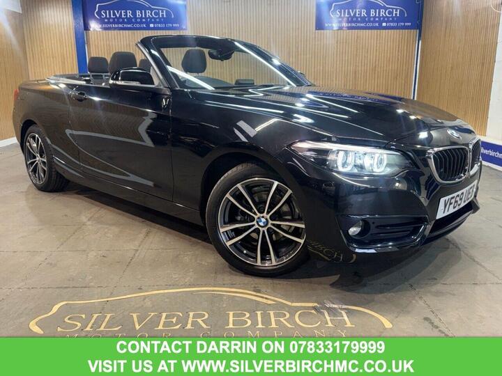 BMW 2 SERIES 2.0 218d Sport Auto Euro 6 (s/s) 2dr