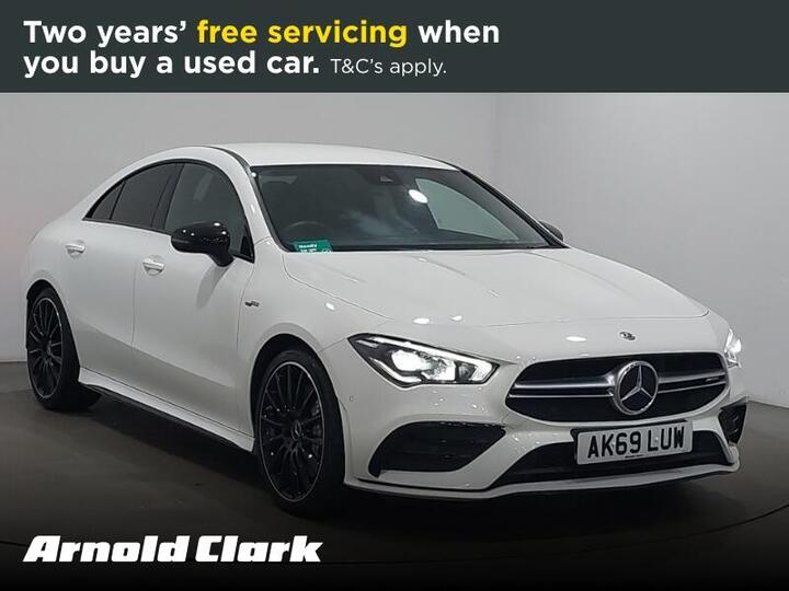 Mercedes-Benz CLA 2.0 CLA35 AMG Coupe 7G-DCT 4MATIC Euro 6 (s/s) 4dr