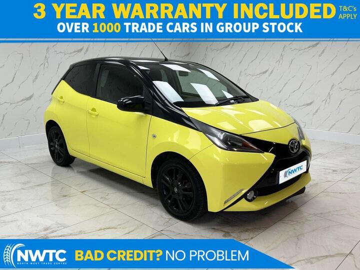 Toyota AYGO 1.0 VVT-i X-cite 3 Yellow Bi-Tone Euro 6 5dr