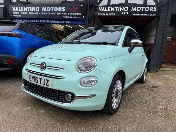 Fiat 500 1.2 Lounge Euro 6 (s/s) 3dr