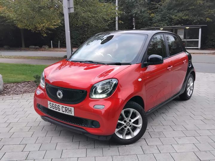 Smart Forfour 1.0 Passion Euro 6 (s/s) 5dr