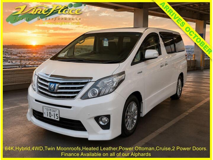 Toyota ALPHARD 2.4 Hybrid 4WD SR-C Package, Leather,Twin Moonroofs, 7 Seats,Auto, + FINANCE AT Www.vineplace.co.uk +