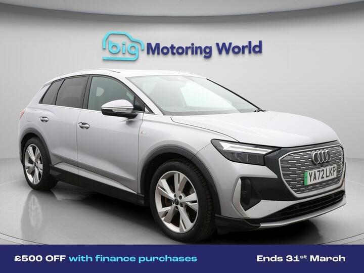 Audi Q4 E-tron 40 S Line Auto 5dr 82kWh
