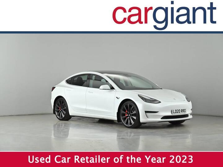 Tesla Model 3 (Dual Motor) Performance Auto 4WDE 4dr (Performance Upgrade) Tesla Model 3 (Dual Motor) Performance Auto 4WDE 4dr (Performance Upgrade)