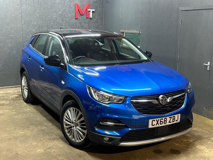 Vauxhall Grandland X 1.2 Turbo Sport Nav Euro 6 (s/s) 5dr Vauxhall Grandland X 1.2 Turbo Sport Nav Euro 6 (s/s) 5dr