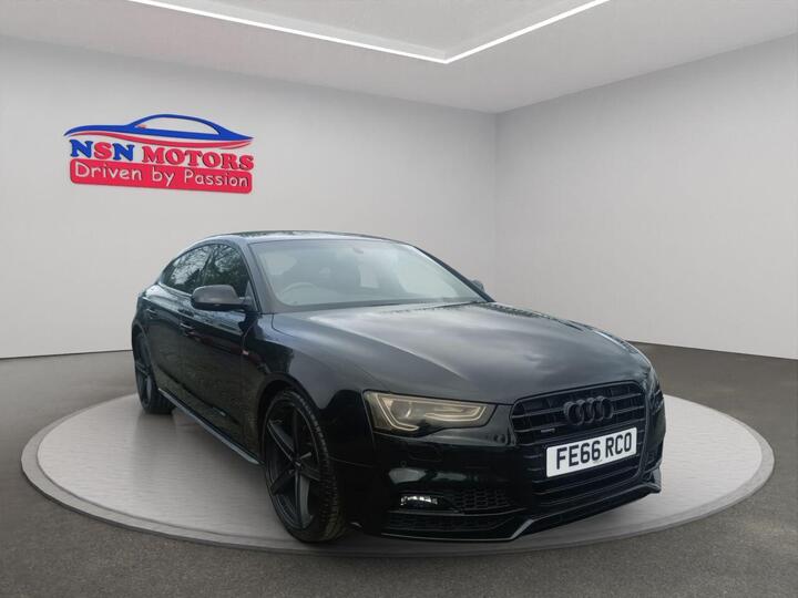 Audi A5 2.0 TDI Black Edition Plus Sportback S Tronic Quattro Euro 6 (s/s) 5dr