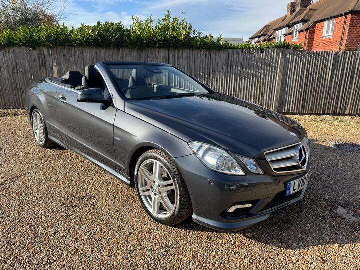 Mercedes-Benz E Class 3.0 E350 CDI V6 BlueEfficiency Sport Cabriolet G-Tronic Euro 5 2dr
