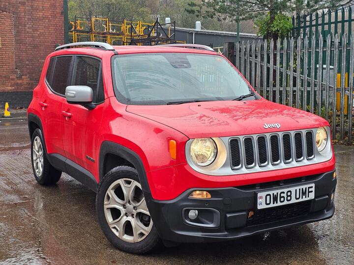Jeep Renegade 1.6 MultiJetII Limited Euro 6 (s/s) 5dr Jeep Renegade 1.6 MultiJetII Limited Euro 6 (s/s) 5dr
