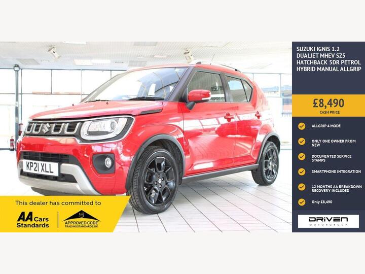 Suzuki IGNIS 1.2 Dualjet MHEV SZ5 ALLGRIP Euro 6 (s/s) 5dr
