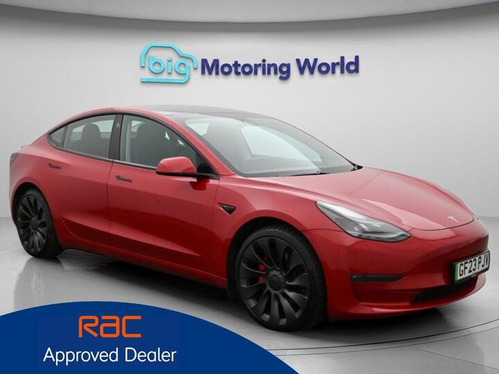 Tesla Model 3 (Dual Motor) Performance Auto 4WDE 4dr (Performance Upgrade)