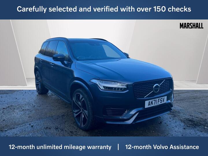 Volvo XC90 2.0h T8 Twin Engine Recharge 11.6kWh R-Design Pro Auto 4WD Euro 6 (s/s) 5dr
