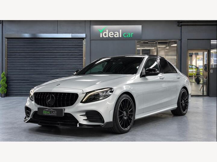 Mercedes-Benz C Class 2.0 C220d AMG Line Night Edition (Premium) G-Tronic+ Euro 6 (s/s) 4dr