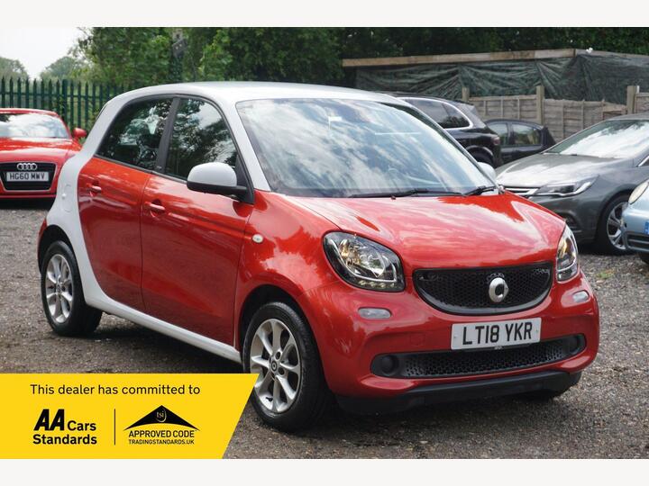 Smart Forfour 1.0 Passion Twinamic Euro 6 (s/s) 5dr