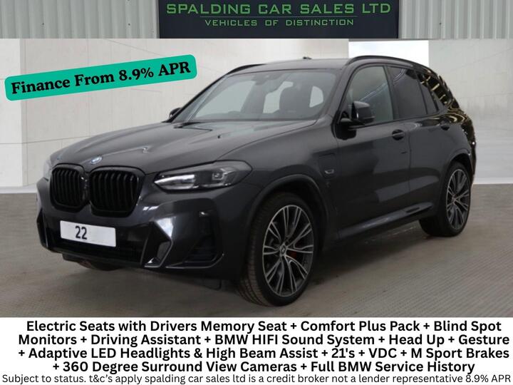 BMW X3 2.0 30e 12kWh M Sport Auto XDrive Euro 6 (s/s) 5dr