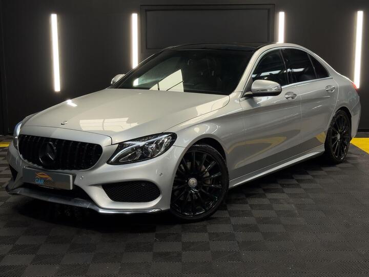 Mercedes-Benz C Class 2.1 C220 BlueTEC AMG Line (Premium) G-Tronic+ Euro 6 (s/s) 4dr
