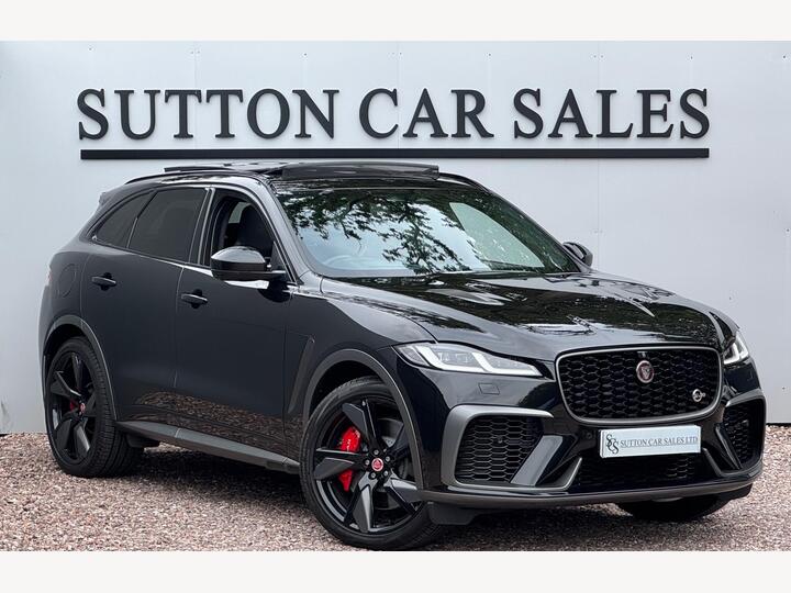 Jaguar F-PACE 5.0 P550 V8 SVR Quickshift AWD Euro 6 (s/s) 5dr