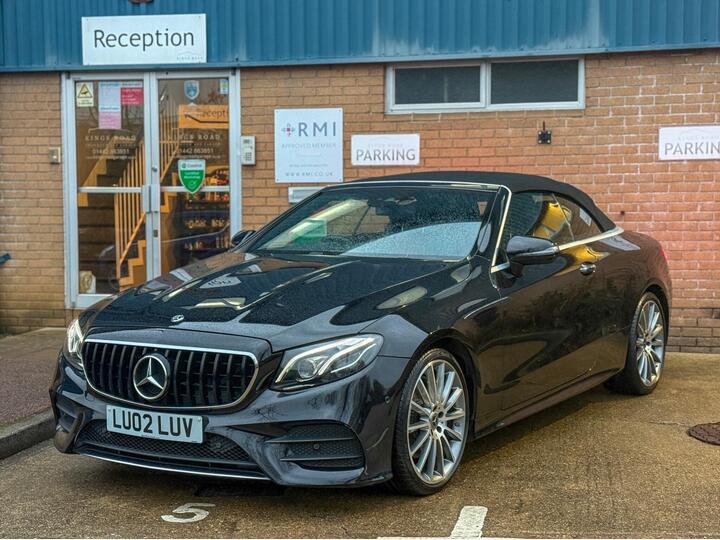 Mercedes-Benz E Class 2.0 E220d AMG Line (Premium Plus) Cabriolet G-Tronic+ Euro 6 (s/s) 2dr