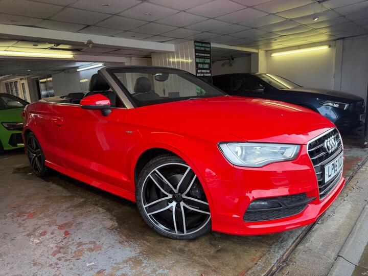 Audi A3 Cabriolet 2.0 TDI S Line S Tronic Euro 6 (s/s) 2dr Audi A3 Cabriolet 2.0 TDI S Line S Tronic Euro 6 (s/s) 2dr
