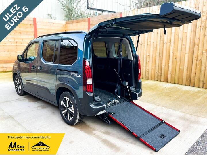 Peugeot RIFTER 3 Seat Auto Wheelchair Accessible Disabled Access Vehicle WAV Peugeot RIFTER 3 Seat Auto Wheelchair Accessible Disabled Access Vehicle WAV