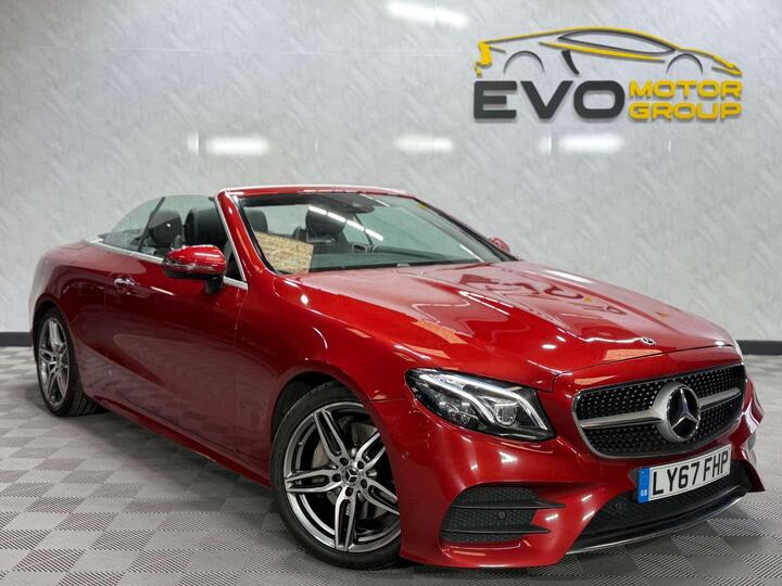 Mercedes-Benz E-CLASS 2.0 E220d AMG Line (Premium Plus) Cabriolet G-Tronic+ Euro 6 (s/s) 2dr