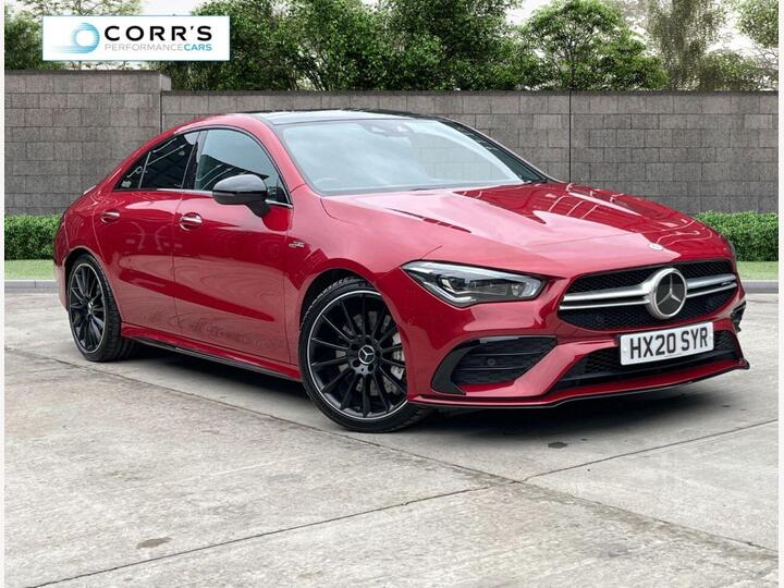 Mercedes-Benz CLA 2.0 CLA35 AMG (Premium Plus) Coupe 7G-DCT 4MATIC Euro 6 (s/s) 4dr Mercedes-Benz CLA 2.0 CLA35 AMG (Premium Plus) Coupe 7G-DCT 4MATIC Euro 6 (s/s) 4dr