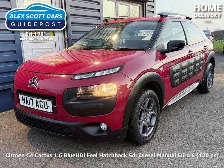 Citroen C4 Cactus 1.6 BlueHDi Feel Euro 6 5dr Citroen C4 Cactus 1.6 BlueHDi Feel Euro 6 5dr