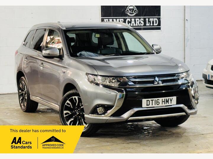 Mitsubishi Outlander 2.0h 12kWh GX3h CVT 4WD Euro 6 (s/s) 5dr Mitsubishi Outlander 2.0h 12kWh GX3h CVT 4WD Euro 6 (s/s) 5dr