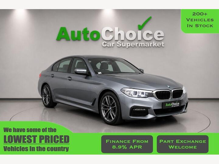 BMW 5 SERIES 2.0 520d MHT M Sport Auto Euro 6 (s/s) 4dr