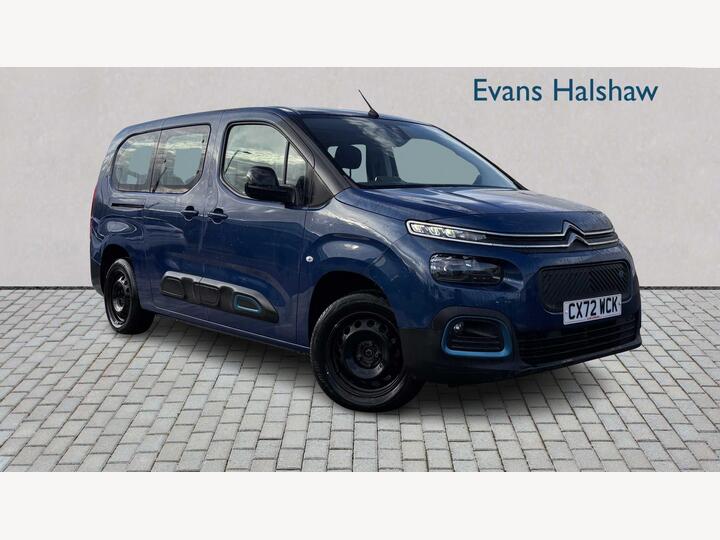 Citroen E-BERLINGO ELECTRIC ESTATE 50kWh Feel XL Auto 5dr (7.4kW Charger)