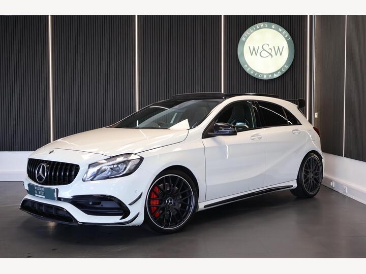 Mercedes-Benz A Class 2.0 A45 AMG (Premium) SpdS DCT 4MATIC Euro 6 (s/s) 5dr Mercedes-Benz A Class 2.0 A45 AMG (Premium) SpdS DCT 4MATIC Euro 6 (s/s) 5dr