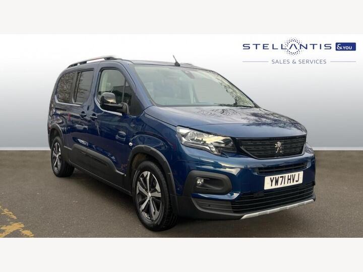 Peugeot Rifter 1.2 PureTech GT Long MPV EAT Euro 6 (s/s) 5dr Peugeot Rifter 1.2 PureTech GT Long MPV EAT Euro 6 (s/s) 5dr