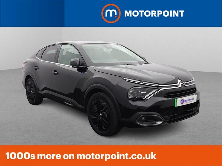 Citroen C4 X 50kWh E-series Fastback Auto 4dr (7.4kW Charger) Citroen C4 X 50kWh E-series Fastback Auto 4dr (7.4kW Charger)