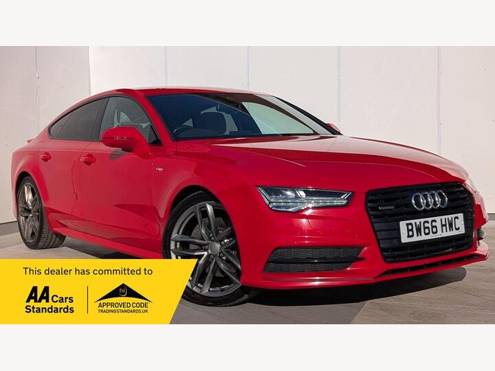 Audi A7 3.0 TDI V6 Black Edition Sportback S Tronic Quattro Euro 6 (s/s) 5dr
