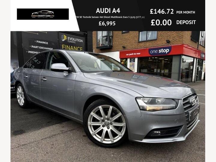 Audi A4 2.0 TDI SE Technik Multitronic Euro 5 (s/s) 4dr