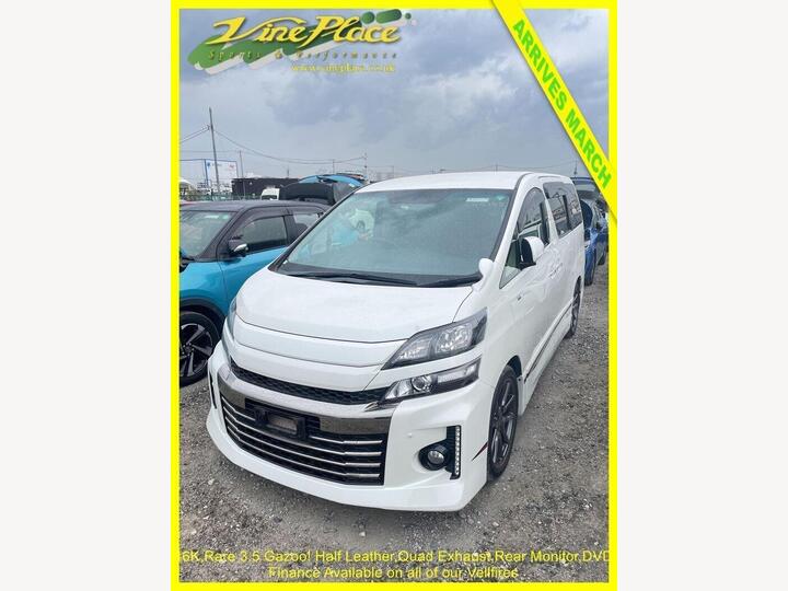 Toyota VELLFIRE 3.5Z GS Gazoo,Auto,7 Seats + FINANCE AT Www.vineplace.co.uk +