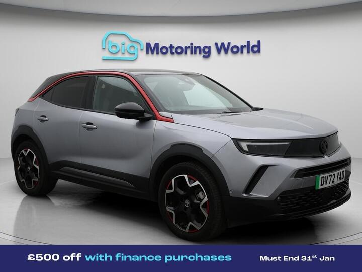 Vauxhall Mokka Electric 50kWh GS Line Auto 5dr Vauxhall Mokka Electric 50kWh GS Line Auto 5dr