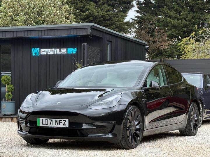 Tesla Model 3 (Dual Motor) Performance Auto 4WDE 4dr (Performance Upgrade) Tesla Model 3 (Dual Motor) Performance Auto 4WDE 4dr (Performance Upgrade)