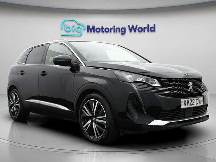 Peugeot 3008 1.6 13.2kWh GT E-EAT 4WD Euro 6 (s/s) 5dr