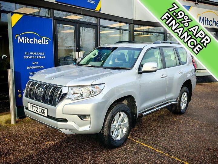Toyota Land Cruiser 2.8D Active Auto 4WD Euro 6 (s/s) 5dr (7 Seat)