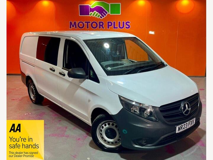 Mercedes-Benz VITO 2.0 114 CDI Progressive Crew Van G-Tronic RWD L2 Euro 6 (s/s) 5dr (LWB)