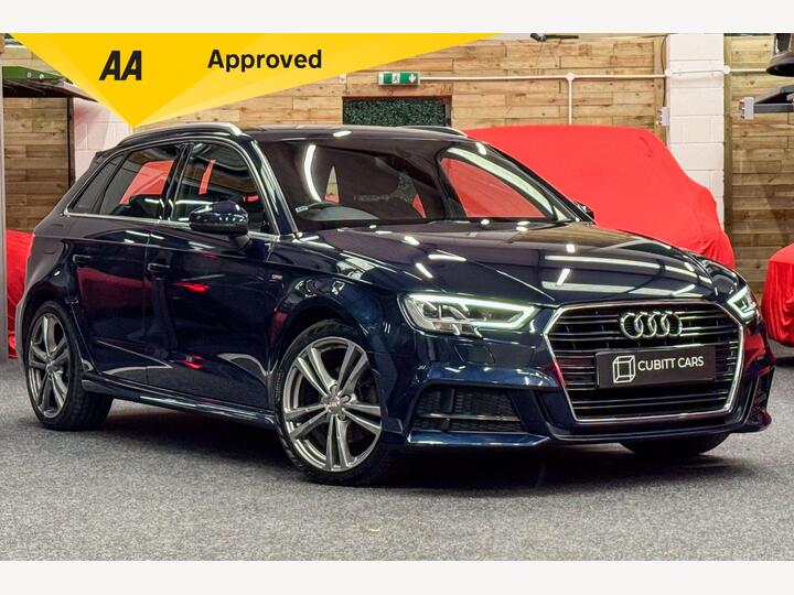 Audi A3 1.6 TDI 30 S Line Sportback Euro 6 (s/s) 5dr