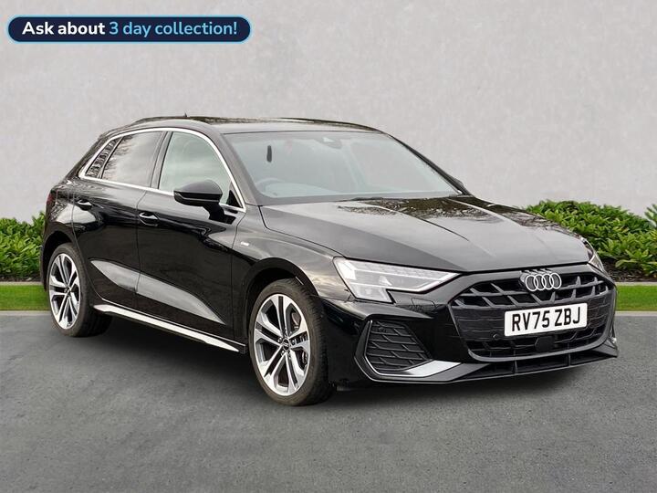Audi A3 1.5 TFSIe 40 S Line Sportback S Tronic Euro 6 (s/s) 5dr 17.9kWh