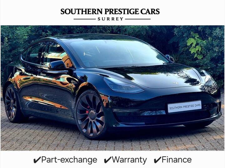 Tesla Model 3 (Dual Motor) Performance Auto 4WDE 4dr (Performance Upgrade)