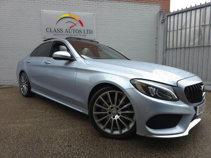Mercedes-Benz C Class 2.1 C220d AMG Line (Premium Plus) 7G-Tronic+ Euro 6 (s/s) 4dr